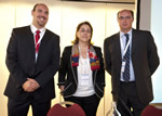De Izqda a dcha: Manuel Gomez Serrano-Sánchez, Alejandra Caballero Ledo, Carlos García Perez-Teijón