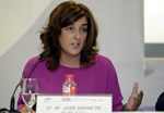 Mª José Sáenz de Buruaga Gómez. Consejera de Sanidad y Servicios Sociales de la Comunidad Autónoma de Cantabria