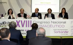 De izqda. a drch: Carmen Peña, José Javier Castrodeza, Juan Ignacio de Diego Palacios, Antonio Gómez y Marta Fernández-Teijeiro